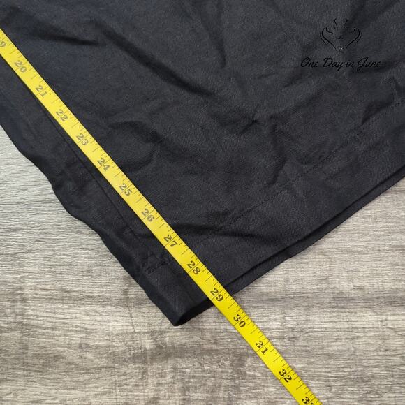 Gap Drawstring Linen Wide Leg Cargo Pants Size XL - Picture 5 of 6